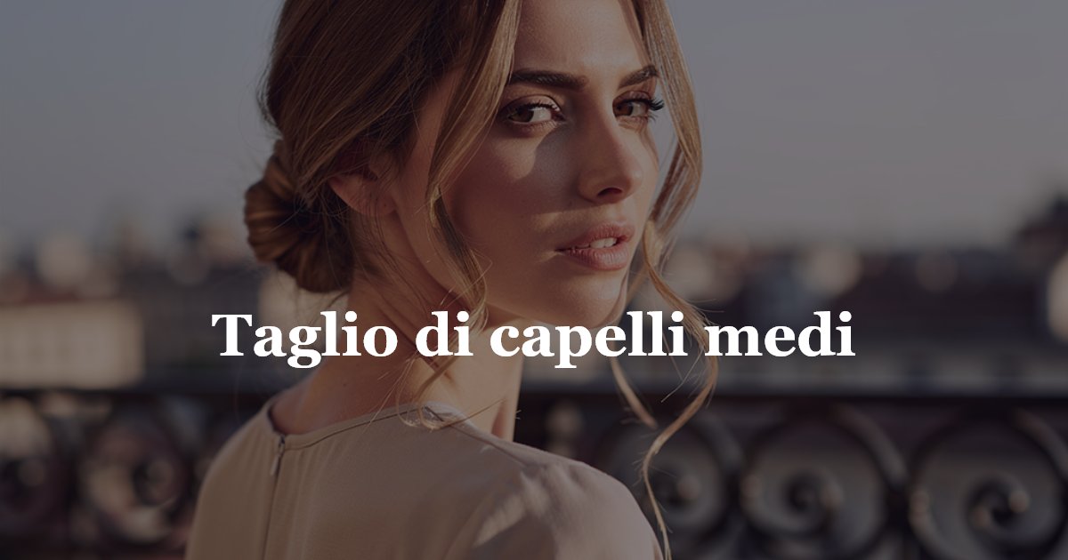 Taglio di capelli medi